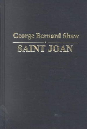 Cover for Bernard Shaw · Saint Joan (Hardcover Book) (2002)