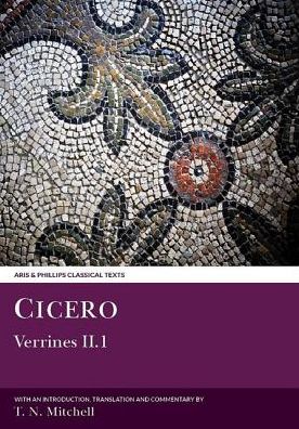 Cover for Marcus Tullius Cicero · Verrines - Classical Texts (Paperback Book) (1986)