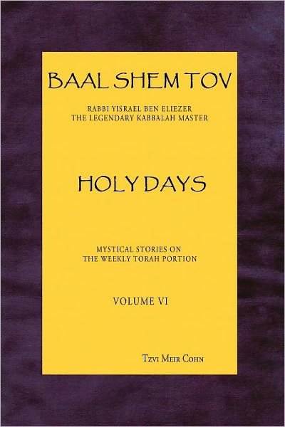 Cover for Tzvi Meir Cohn · Baal Shem Tov Holy Days (Paperback Book) (2012)