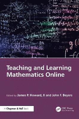 Cover for Teaching and Learning Mathematics Online (Paperback Book) (2025)