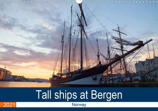 Cover for Stevenson · Tall ships at Bergen (Wall Ca (Book)