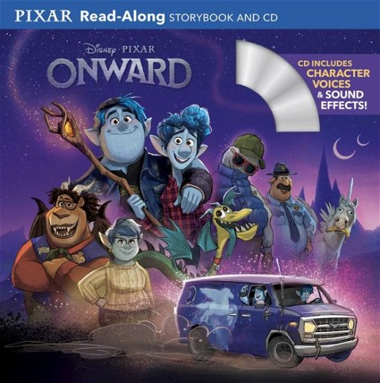 Cover for Disney Book Group · Onward Read-Along Storybook and CD (Taschenbuch) (2020)