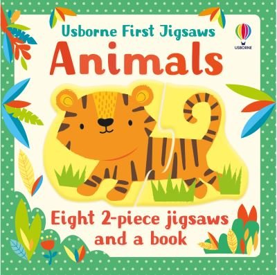 Cover for Matthew Oldham · Usborne First Jigsaws And Book: Animals - Usborne First Jigsaws And Book (Paperback Bog) (2021)