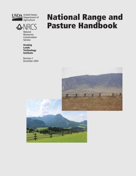 Cover for U S Department of Agriculture · National Range and Pasture Handbook (Paperback Bog) (2015)
