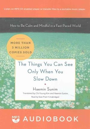 Cover for Haemin Sunim · The Things You Can See Only When You Slow Down (CD) (2017)