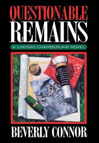 Cover for Beverly Connor · Questionable Remains (Lindsay Chamberlain Mysteries) - Lindsay Chamberlain (Hardcover bog) [First edition] (1997)