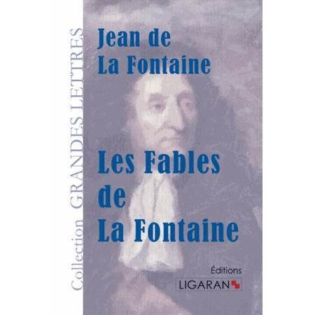 Cover for Jean De La Fontaine · Les Fables (grands caractères) (Pocketbok) (2015)