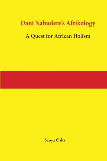 Cover for Sanya Osha · Dani Nabudere's Afrikology (Pocketbok) (2018)
