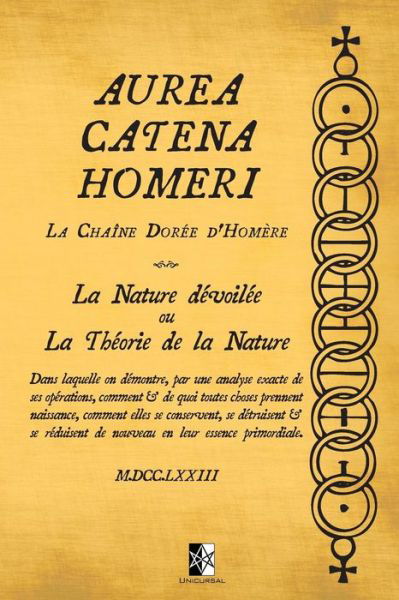 Cover for Inconnu · Aurea Catena Homeri (Taschenbuch) (2018)