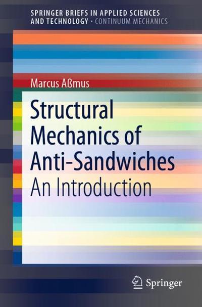 Cover for Marcus Aßmus · Structural Mechanics of Anti-Sandwiches: An Introduction - SpringerBriefs in Continuum Mechanics (Paperback Book) [2019 edition] (2019)