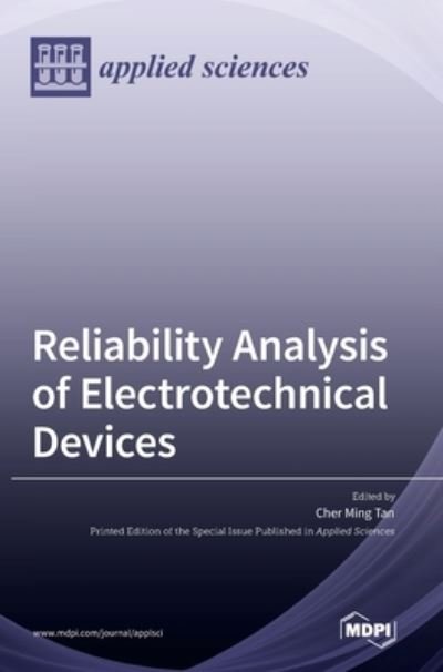 Cover for Cher Ming Tan · Reliability Analysis of Electrotechnical Devices (Innbunden bok) (2022)