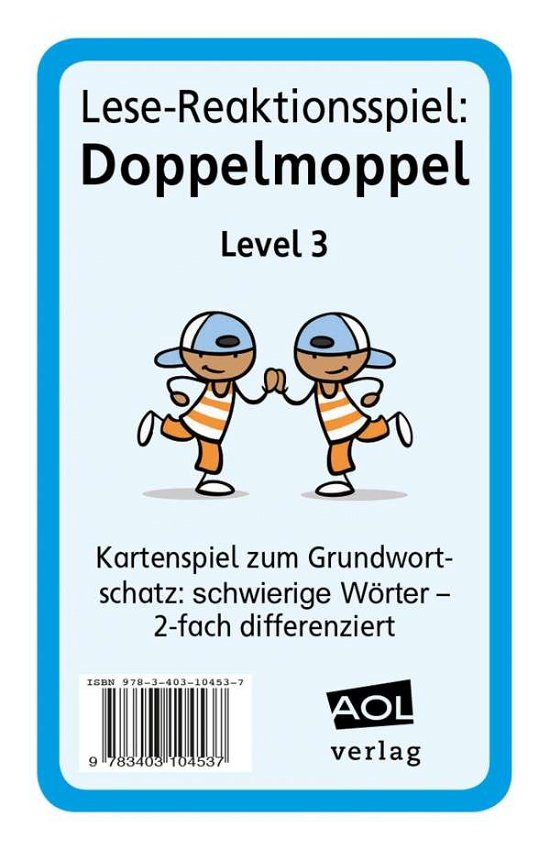 Lese-Reaktionsspiel: Doppelmoppel Level 3 - Pufendorf - Merchandise -  - 9783403104537 - February 7, 2019