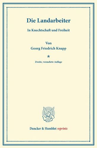 Cover for Knapp · Die Landarbeiter (Book) (2013)