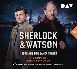 Cover for Viviane Koppelmann · Sherlock &amp; Watson – Neues aus der Baker Street: Die Copper-Beeches-Morde (Fall 18) (Audiobook (płyta CD)) (2024)