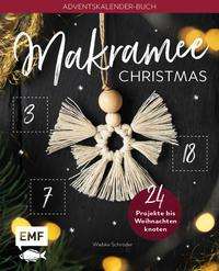 Cover for Wiebke Schröder · Mein Adventskalender-Buch: Makramee Christmas (Gebundenes Buch) (2021)