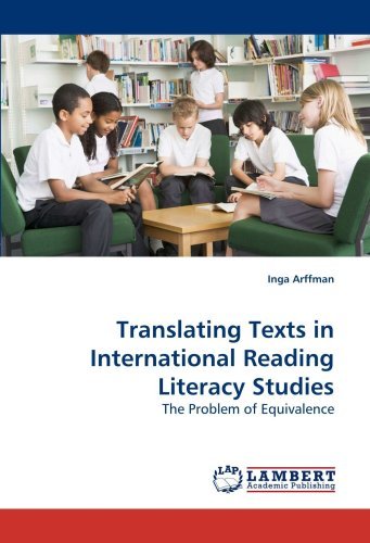 Cover for Inga Arffman · Translating Texts in International Reading Literacy Studies: the Problem of Equivalence (Paperback Bog) (2010)