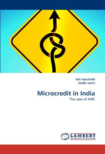 Cover for Clodia Vurro · Microcredit in India: the Case of Iimc (Paperback Book) (2011)