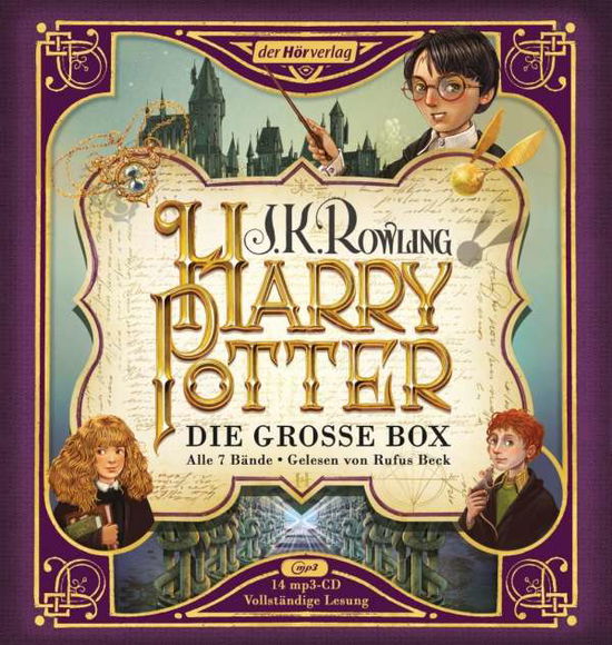 Harry Potter.die Große Box Zum Jubiläum.alle 7 B - J.k. Rowling - Musik - DER HOERVERLAG - 9783844530537 - 27. august 2018