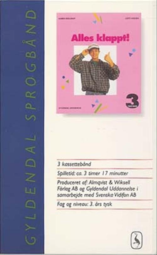 Cover for Karen Dollerup; Lotte Nielsen · Alles klappt. 9. klasse: Alles klappt! 3 For 9. klasse&lt;BR&gt;Tekstbog (Cassette) [1.º edición] (1994)