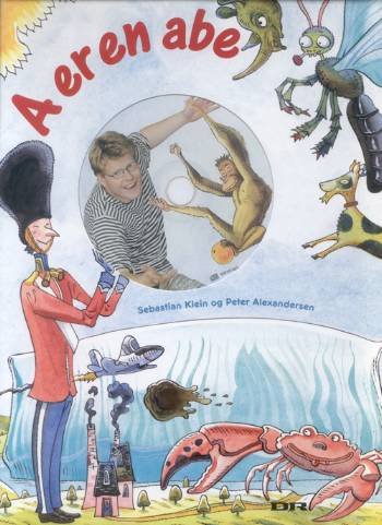 Cover for Sebastian Klein · A er en abe (CD/BOOK) [1e uitgave] (2007)