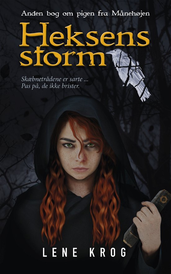 Cover for Lene Krog · Pigen fra Månehøjen: Heksens storm (Paperback Book) [1er édition] (2020)