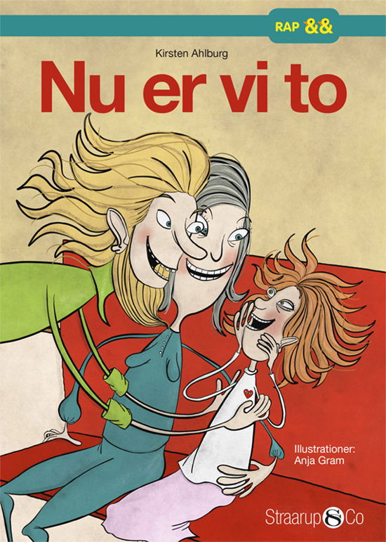 Cover for Kirsten Ahlburg · Rap: Nu er vi to (Hardcover bog) [1. udgave] (2018)