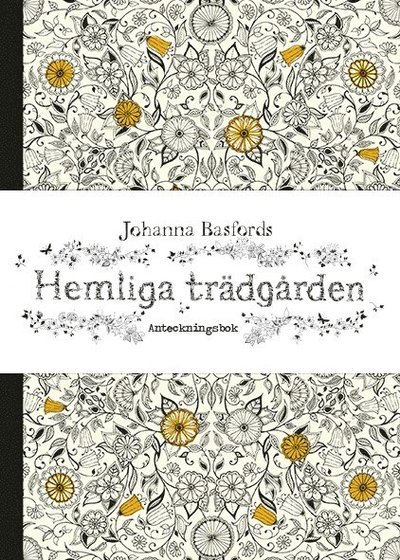 Cover for Johanna Basford · Hemliga trädgården : anteckningsbok (Innbunden bok) (2015)