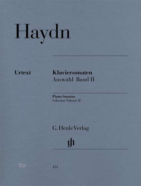 Cover for J Haydn · Klaviersonaten,Auswahl.02.HN153 (Book)