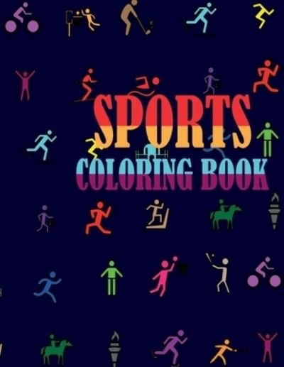 Cover for Coloring Book · Sports Coloring Book (Paperback Book) (2020)