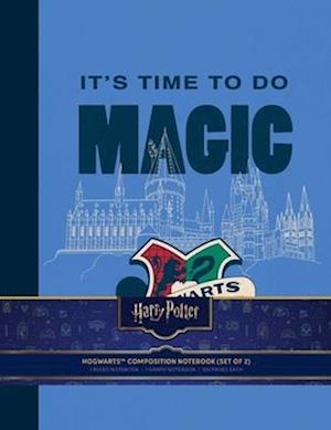 Cover for Insight Editions · Harry Potter: Hogwarts Composition Notebook Set (Set of 2) - Harry Potter (Taschenbuch) (2025)