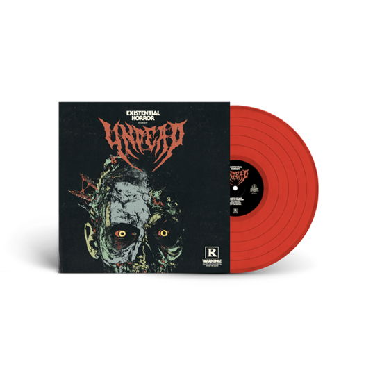 Cover for Undead · Existential Horror (Red Vinyl) (LP) (2021)