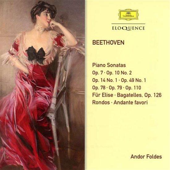 Cover for Beethoven / Foldes,andor · Beethoven: Piano Sonatas &amp; Variations (CD) (2017)