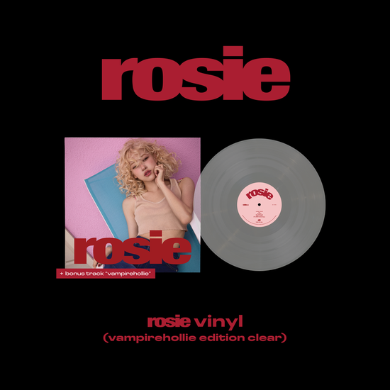 Cover for ROSE (BLACKPINK) · Rosie (LP) [Clear Vinyl edition] (2024)