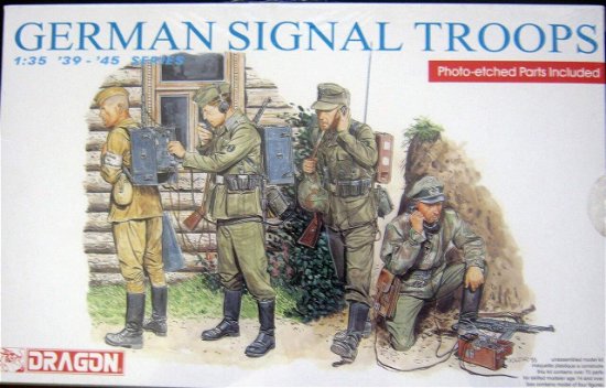 Cover for Dragon · 1/35 German Signal Team (Leksaker)