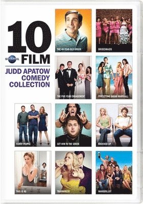 Cover for Universal 10-film Judd Apatow Comedy Collection (DVD) (2020)