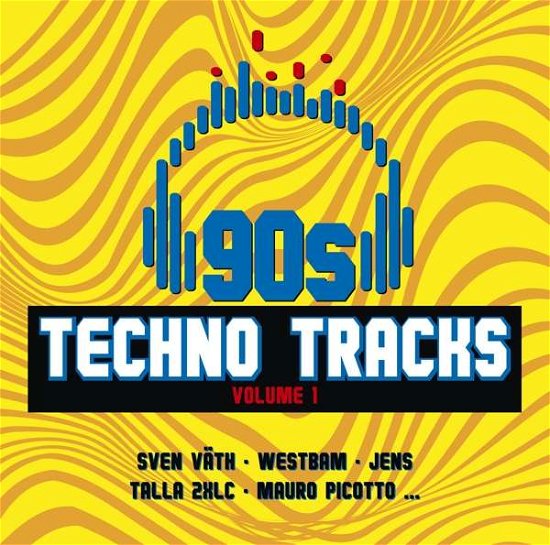 Cover for 90s Techno Tracks 1 / Various (CD) (2020)