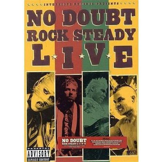 Cover for No Doubt · No Doubt-rock Steady Live (DVD) (2003)