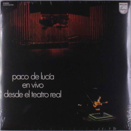 En Vivo:Desde El Teato Real - Paco De Lucia - Musik - UNIVERSAL - 0602547927538 - 2. September 2016