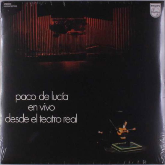 Cover for Paco De Lucia · Vivo Desde El Teatro Real (LP) (2017)