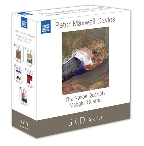 Maxwell Daviesthe Naxos Quartets - Maggini Quartet - Musikk - NAXOS - 0747313522538 - 28. september 2009