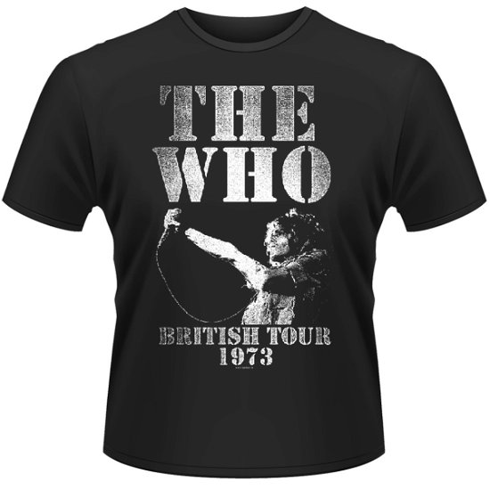 Cover for The Who · British Tour 1973 Black (T-shirt) [size XXL] (2012)