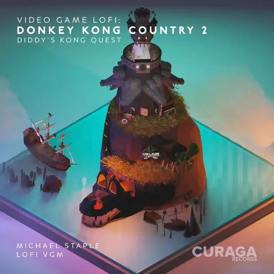 Video Game Lofi: Donkey Kong Country 2 - Michael Staple - Musik - CURAGA RECORDS - 0811576035538 - 8. September 2023