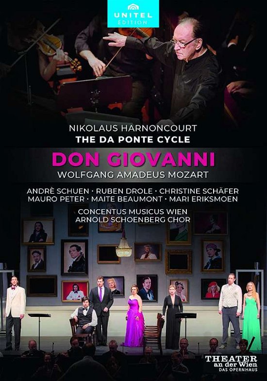Cover for Mozart / Concentus Musicus Wien / Harnoncourt · Don Giovanni (DVD) (2021)