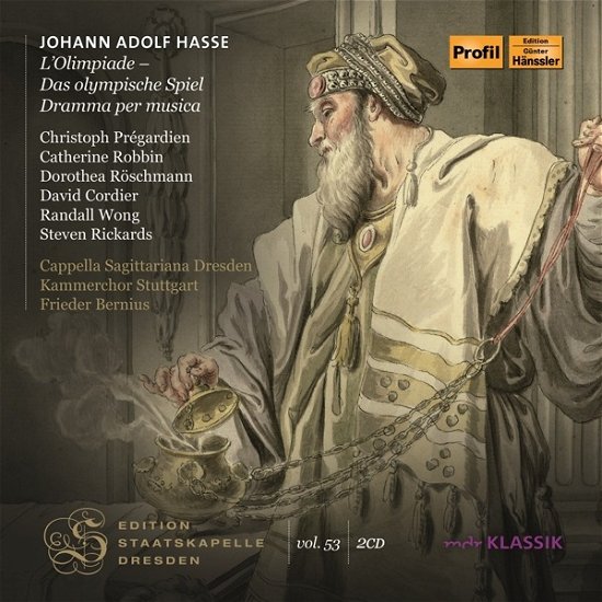 Cover for Christoph Pregardien · Hasse: L'olimpiade (CD) (2023)