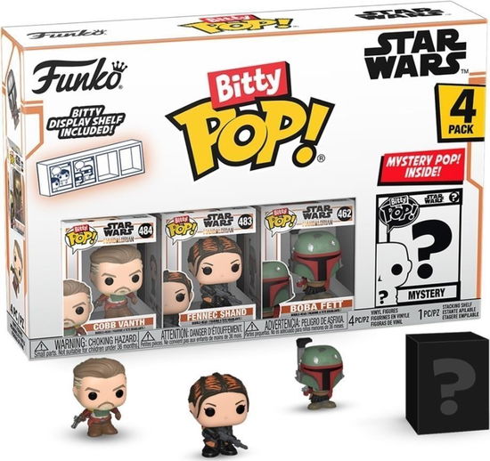 Cover for Funko Bitty Pop · Bitty Pop Star Wars Mandalorian Marshal 4 Pack? (Funko POP!) (2024)