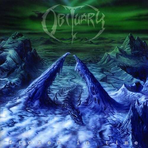 Cover for Obituary · Frozen in Time (White Vinyl +3 Extra) (LP) [Coloured edition] (2019)