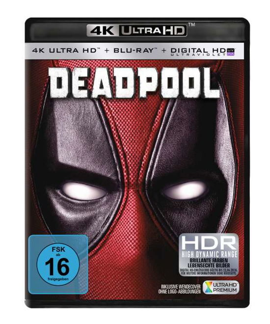 Cover for Deadpool  (+ BR) (4K UHD Blu-ray) (2016)