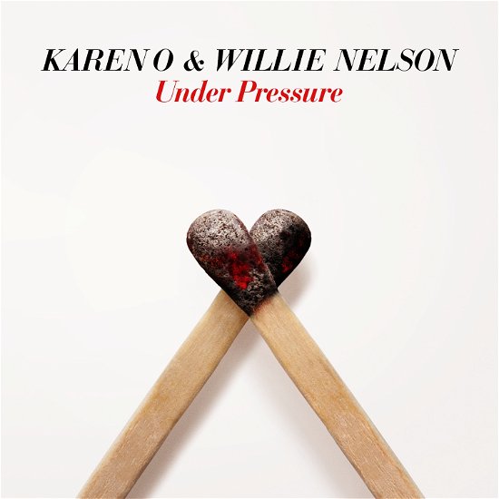 Cover for Under Pressure · Karen O  &amp; Willie Nelson (7&quot;) [Reissue edition] (2021)