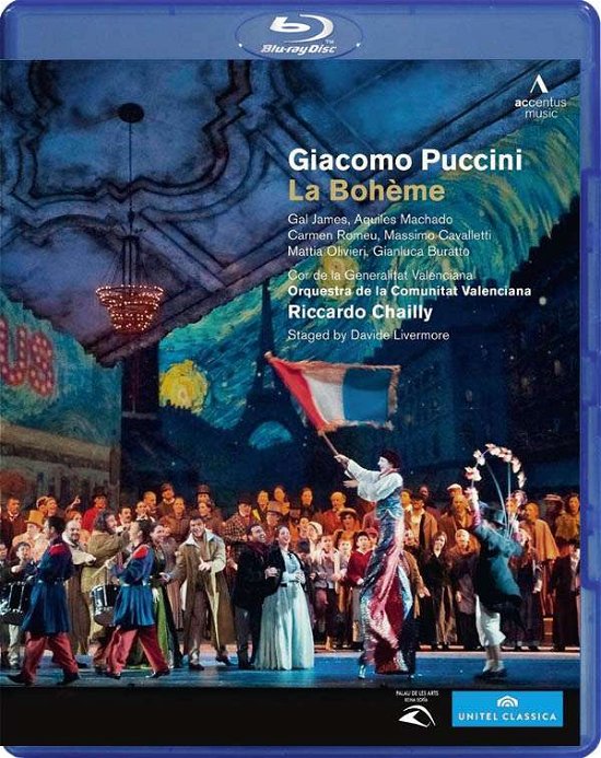 Cover for Puccini / Chailly / Cor De La Generalitat · La Boheme (Blu-ray) (2013)
