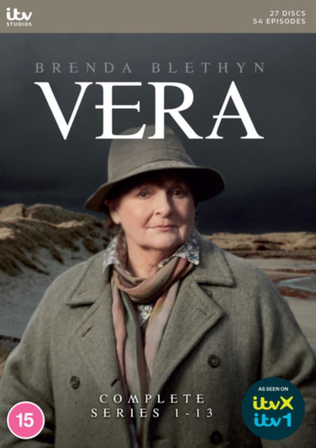 Vera Series 1 to 13 - Vera - Series 1-13 - Film - ITV - 5037115394538 - 26. februar 2024